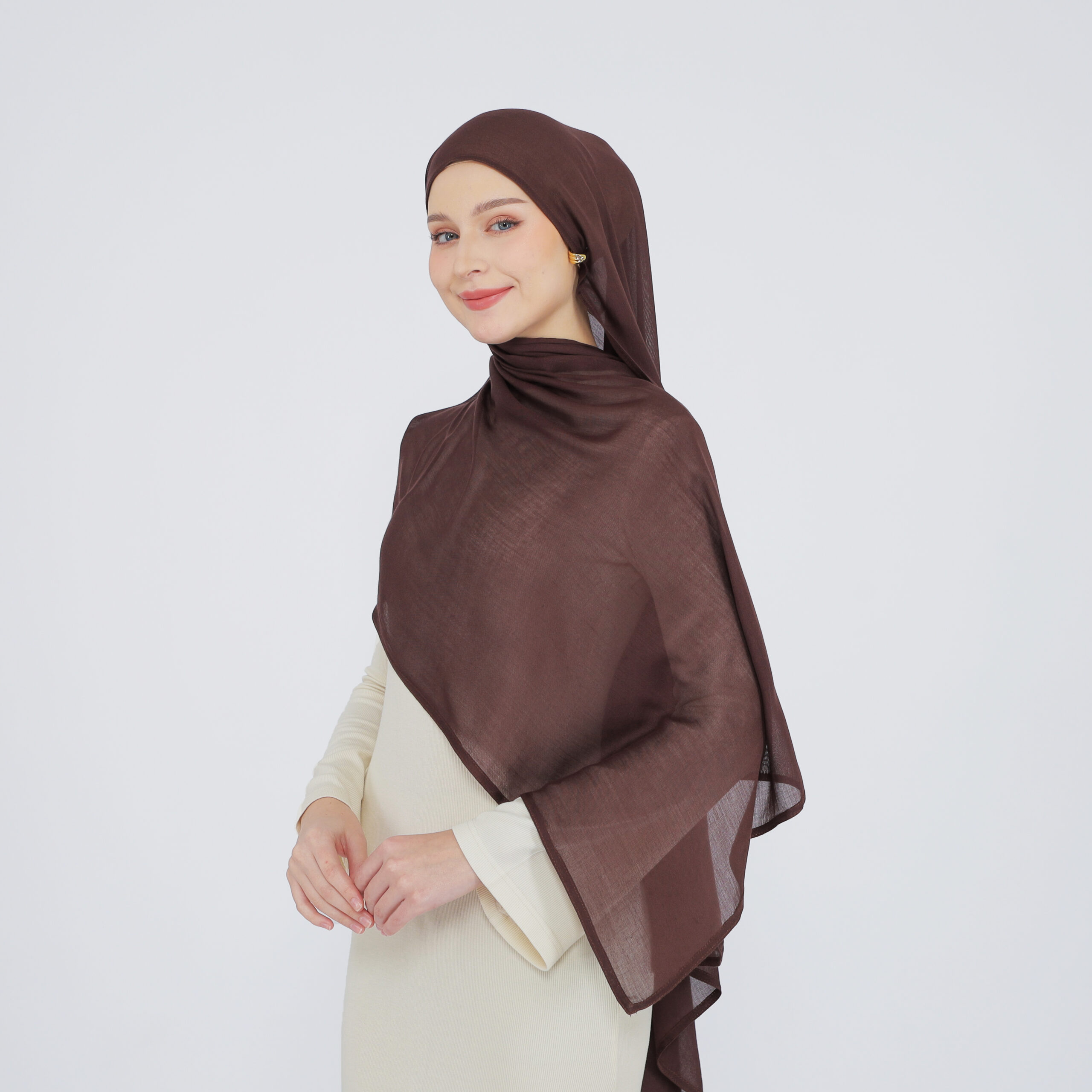 RASHAAD Sakinah Elite Pashmina Viscose Premium Anti Nerawang