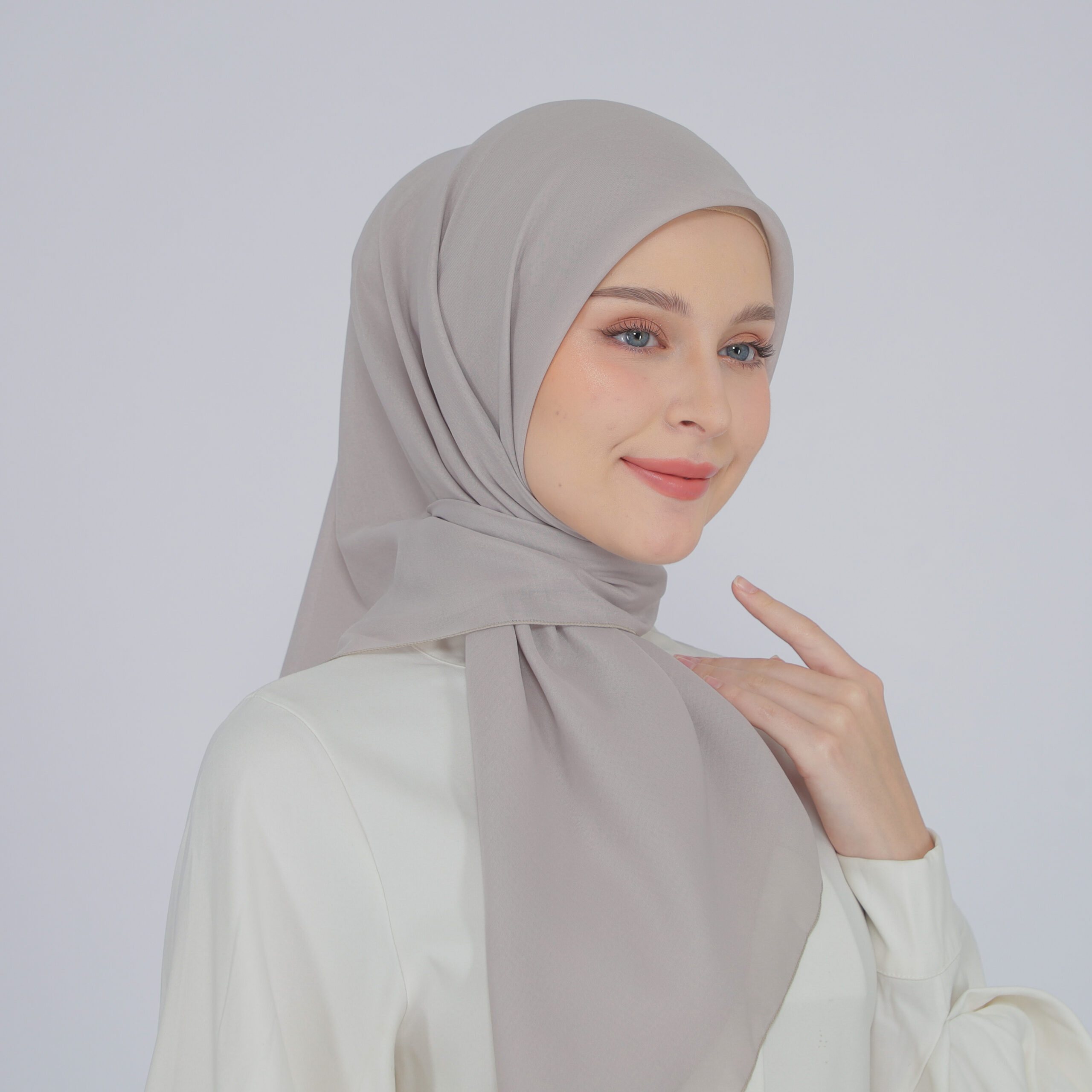 RASHAAD Haya Elite Hijab Segi Empat Paris Jepang Premium Daily Muslimah — view 6
